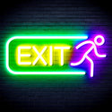 ADVPRO EXIT Sign Ultra-Bright LED Neon Sign fnu0317 - Multi-Color 4