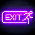 ADVPRO EXIT Sign Ultra-Bright LED Neon Sign fnu0317 - Purple