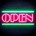 ADVPRO OPEN Sign Ultra-Bright LED Neon Sign fnu0319 - Green & Pink