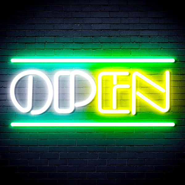 ADVPRO OPEN Sign Ultra-Bright LED Neon Sign fnu0319 - Multi-Color 6