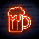 ADVPRO Beer Mug Ultra-Bright LED Neon Sign fnu0320 - Orange