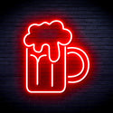 ADVPRO Beer Mug Ultra-Bright LED Neon Sign fnu0320 - Red