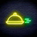 ADVPRO Dishes Ultra-Bright LED Neon Sign fnu0322 - Green & Yellow