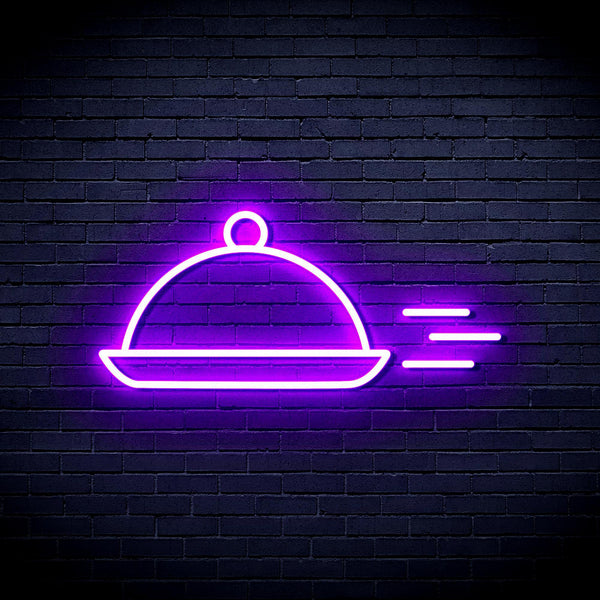 ADVPRO Dishes Ultra-Bright LED Neon Sign fnu0322 - Purple