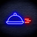 ADVPRO Dishes Ultra-Bright LED Neon Sign fnu0322 - Red & Blue