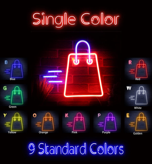 ADVPRO Shopping Bag Ultra-Bright LED Neon Sign fnu0323 - Classic