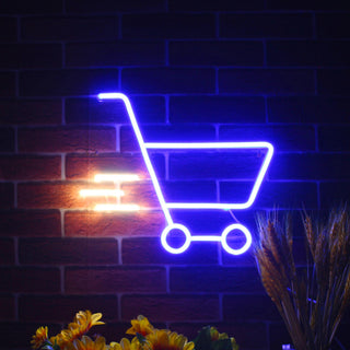 ADVPRO Shopping Cart Ultra-Bright LED Neon Sign fnu0324