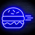 ADVPRO Hamburger Ultra-Bright LED Neon Sign fnu0326 - Blue