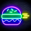 ADVPRO Hamburger Ultra-Bright LED Neon Sign fnu0326 - Multi-Color 5