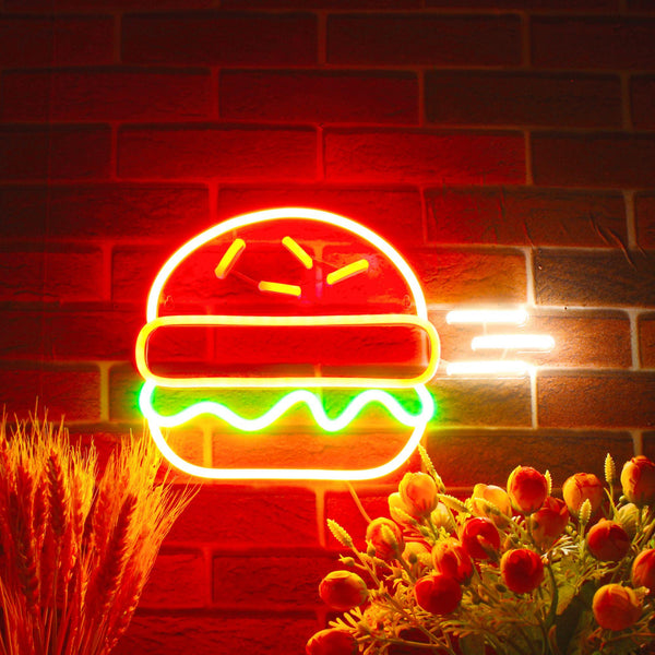 ADVPRO Hamburger Ultra-Bright LED Neon Sign fnu0326