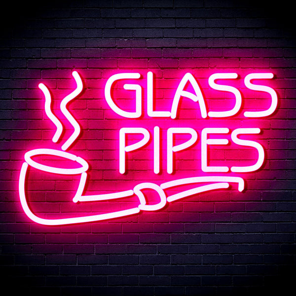 ADVPRO Glass Pipes Ultra-Bright LED Neon Sign fnu0329 - Pink