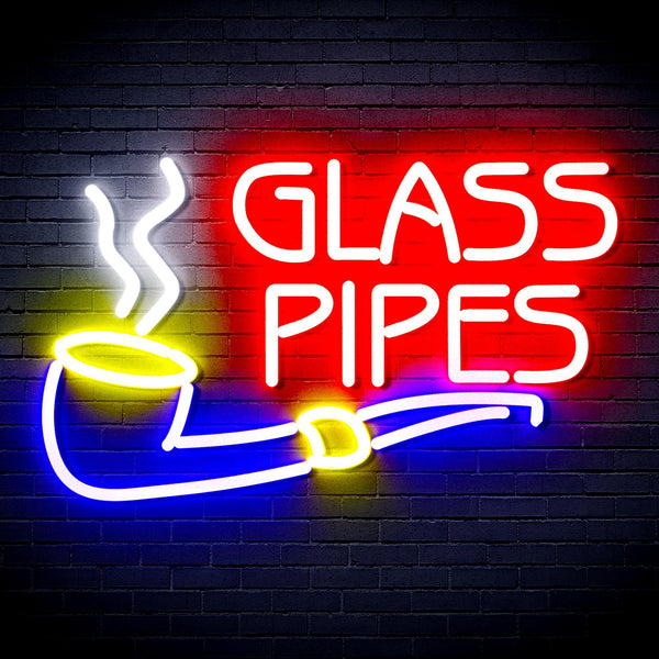 ADVPRO Glass Pipes Ultra-Bright LED Neon Sign fnu0329 - Multi-Color 1