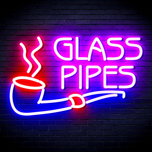 ADVPRO Glass Pipes Ultra-Bright LED Neon Sign fnu0329 - Multi-Color 3