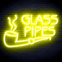 ADVPRO Glass Pipes Ultra-Bright LED Neon Sign fnu0329 - Yellow