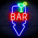 ADVPRO Bar and Down Arrow Ultra-Bright LED Neon Sign fnu0330 - Multi-Color 8