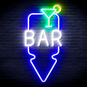 ADVPRO Bar and Down Arrow Ultra-Bright LED Neon Sign fnu0330 - Multi-Color 9