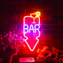 ADVPRO Bar and Down Arrow Ultra-Bright LED Neon Sign fnu0330