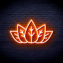 ADVPRO Mariguana Ultra-Bright LED Neon Sign fnu0332 - Orange