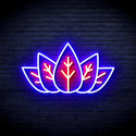 ADVPRO Mariguana Ultra-Bright LED Neon Sign fnu0332 - Red & Blue