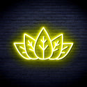ADVPRO Mariguana Ultra-Bright LED Neon Sign fnu0332 - Yellow