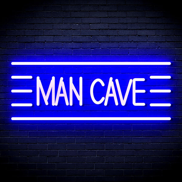 ADVPRO Man Cave Ultra-Bright LED Neon Sign fnu0333 - Blue