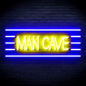 ADVPRO Man Cave Ultra-Bright LED Neon Sign fnu0333 - Blue & Yellow