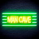 ADVPRO Man Cave Ultra-Bright LED Neon Sign fnu0333 - Green & Yellow