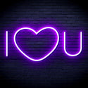 ADVPRO I Love You Ultra-Bright LED Neon Sign fnu0336 - Purple