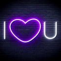 ADVPRO I Love You Ultra-Bright LED Neon Sign fnu0336 - White & Purple