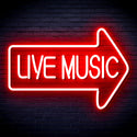 ADVPRO Live Music Ultra-Bright LED Neon Sign fnu0337 - Red