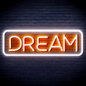 ADVPRO Dream Ultra-Bright LED Neon Sign fnu0338 - White & Orange