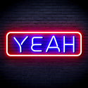 ADVPRO Yeah Ultra-Bright LED Neon Sign fnu0339 - Blue & Red