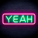 ADVPRO Yeah Ultra-Bright LED Neon Sign fnu0339 - Green & Pink