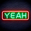 ADVPRO Yeah Ultra-Bright LED Neon Sign fnu0339 - Green & Red