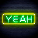 ADVPRO Yeah Ultra-Bright LED Neon Sign fnu0339 - Green & Yellow
