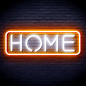 ADVPRO Home Ultra-Bright LED Neon Sign fnu0341 - White & Orange