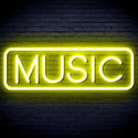 ADVPRO Music Ultra-Bright LED Neon Sign fnu0342 - Yellow