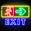 ADVPRO Exit Sign Ultra-Bright LED Neon Sign fnu0344 - Multi-Color 5