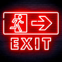 ADVPRO Exit Sign Ultra-Bright LED Neon Sign fnu0344 - Red
