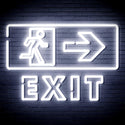 ADVPRO Exit Sign Ultra-Bright LED Neon Sign fnu0344 - White