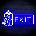 ADVPRO Exit Sign Ultra-Bright LED Neon Sign fnu0346 - Blue
