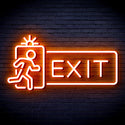 ADVPRO Exit Sign Ultra-Bright LED Neon Sign fnu0346 - Orange