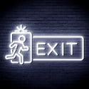 ADVPRO Exit Sign Ultra-Bright LED Neon Sign fnu0346 - White