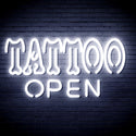ADVPRO Tattoo Open Ultra-Bright LED Neon Sign fnu0347 - White