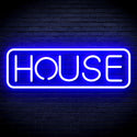 ADVPRO House Sign Ultra-Bright LED Neon Sign fnu0348 - Blue
