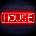 ADVPRO House Sign Ultra-Bright LED Neon Sign fnu0348 - Red