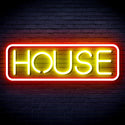 ADVPRO House Sign Ultra-Bright LED Neon Sign fnu0348 - Red & Yellow