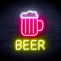 ADVPRO Beer Mug Ultra-Bright LED Neon Sign fnu0354 - Multi-Color 8