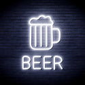 ADVPRO Beer Mug Ultra-Bright LED Neon Sign fnu0354 - White