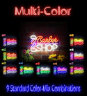 ADVPRO Barber Shop with Barber Pole Ultra-Bright LED Neon Sign fnu0355 - Multi-Color